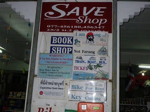 Save Bungalows Ko Tao Buitenkant foto